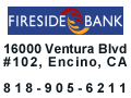 Fireside Bank - Encino California